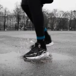 Водонепроникні шкарпетки Dexshell Running Lite Socks. Сині смужки 3
