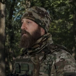 Флісовий баф FrostWrap з щільністю 280/м². Теплоізоляція Slimex. Колір мультикам 6