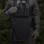 Протиуламковий фартух 1-го класу захисту (з балістичним пакетом). Розмір XL. Чорний 6