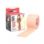 Кинезио тейп RockTape H20 Extra Sticky, 5 см х 5 м. Телесный