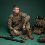 Тактические военные штаны Ukrarmor XT Combat Pants. Мультикам 9