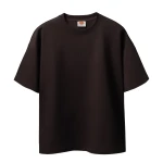 Футболка «Живи» от Rift. Oversize. Шоколадный