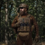 Сумка-напашник PRO 2-го класса защиты. Размер XL (19х26 см). Материал Cordura 1000. Койот 4