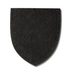 Шеврон (нашивка) Трезубец на липучке, 8 х 7 см. Олива-черный 2