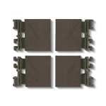 Бокові камербанди М з балістичними пакетами 20х15 см 2-го класу захисту. Олива 9