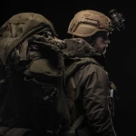 Келларовый шлем ARCH Helmet (ECH) MICH с увеличенной площадью защиты. Олива 9