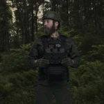 Сумка-напашник PRO 1-го класса защиты. Размер L (16х22 см). Материал Cordura 1000. Черный 4