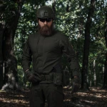 Комплект Modular Battle Belt S/M 1-го класса защиты. Тактический пояс с обвесами. Олива 3