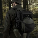 Тактический рюкзак DP20 на 20 л. Cordura 1000D. Крепление Molle. Мультикам черный 2