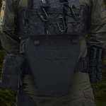 Протиуламковий фартух 2-го класу захисту (з балістичним пакетом). Розмір L. Чорний 4