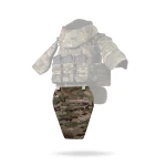 Противоосколочный фартук 1-го класса защиты (с баллистическим пакетом). Размер XL. Мультикам 2