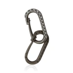 Карабін пластиковий універсальний, 60 х 40 мм. Колір Олива