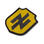 Шеврон (нашивка) Ідея нації, 8.5х6.5 см. Чорно-жовтий 3