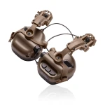 Крепление адаптер для активных наушников на шлем. Койот 4