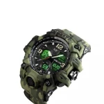 Тактические часы Skmei 1155. Водостойкий корпус. Green Camo 4