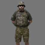 Плитоноска IBV (аналог IOTV). Увеличенная площадь защиты. Цвет Мультикам 3