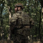 Плитоноска покращена (PRO) під бронеплити 25х30 см. Піксель (ММ-14) 6