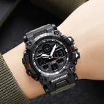 Тактические наручные часы Skmei 2226. Влагостойкий корпус. Army Green 2