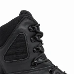 Тактическая обувь Milbot Conquest с мембраной Gore-Tex®. Натуральная кожа. Черные 7