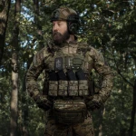 Маскировочный кавер на шлем (универсальный). Мультикам. Размер L 3