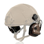 Активные наушники Earmor M31H (Helmet version) с креплением ARC rail. Койот