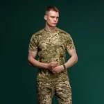 Комплект футболок (3 шт.) AIR Coolmax без логотипа. Легкие и хорошо отводят влагу. Пиксель (мм-14) 2