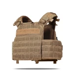 Бронежилет 4 уровня NIJ (PRO). Вес 6.1 кг. Керамические плиты Elmon 2.8 кг. Койот 8