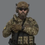 Кевларовий шолом ARCH Helmet (ECH) койот. Розмір L 8