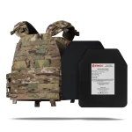 Бронежилет 4 уровня NIJ (M.V.P.). Вес 5.9 кг. Керамические плиты Elmon 2.8 кг. Мультикам