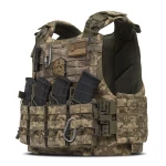 Бойовий бронежилет IBV-2 (Stanag 2920). Вага 4.3 кг. Збільшена площа захисту. Піксель (мм-14).  L/XL