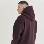 Худі «Живи» від Rift. Oversize. Шоколадний 4