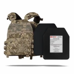 Бронежилет 4 уровня NIJ (M.V.P.). Вес 5.9 кг. Керамические плиты Elmon 2.8 кг. Пиксель (мм-14)