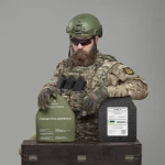 Плиты керамика 5 класс защиты (комплект). Вес 6.76 кг. Размер XL (27.5х35.5 см.) 4