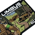 Патч (шеврон) «Limbus Кремінський ліс, літо» від А.Т.А.К.А. М’який ПВХ пластик 3