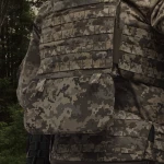 Баллистическая защита поясницы 1-го класса (с баллистическим пакетом). Пиксель (мм-14) 3