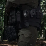 Сумка-напашник PRO 1-го класса защиты. Размер XL (19х26 см). Материал Cordura 1000. Черный 5