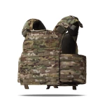 Увеличенный бронежилет 4 класса (PRO). Вес 9.7 кг. Стальные бронеплиты 4.5 кг. Мультикам 10