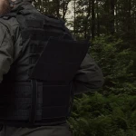 Боевой бронежилет IBV-1. Вес 3.1 кг. Увеличенная площадь защиты. Черный. S/M 11