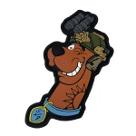 Патч (шеврон) «Scooby-Do» від Sanchi×А.Т.А.К.А. М’який ПВХ пластик 2