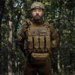 Одинарний закритий підсумок з клапаном під магазин АК/АR. Койот. 4