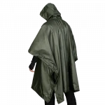 Пончо Piligrim. Влагостойкое с военной расцветкой. Темная олива 3