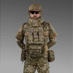 Плечевая защита с баллистическими пакетами 2-го класса. STANAG 2920. Пиксель (мм-14) 3