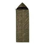 Спальный мешок летний (одеяло с капюшоном), 220 х 73 см. Цвет Хаки.