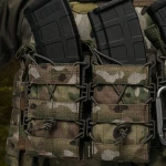 Подсумок одинарный пластиковый для магазина АК/AR. Мультикам 8