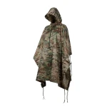 Пончо тактическое Barrier Rip-Stop. Влагостойкое, 210 х 145 см. Мультикам 3