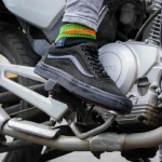 Носки водонепроницаемые Dexshell Running, с голубыми полосами 5