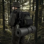 Тактический рюкзак DP20 на 20 л. Cordura 1000D. Крепление Molle. Мультикам черный 9