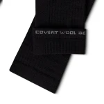 Носки зимние Covert Threads Wool Beast OTC из мериносовой шерсти. Black 4
