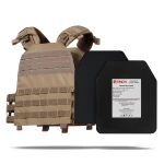 Бронежилет 4 уровня NIJ (M.V.P.). Вес 5.9 кг. Керамические плиты Elmon 2.8 кг. Койот