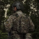 Тактический рюкзак на 10 л. Крепление Molle. Cordura 1000D. Мультикам 8